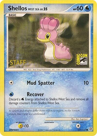 Shellos West Sea (107/132) (SDCC 2007 Staff) [Miscellaneous Cards] | Gear Gaming Fayetteville