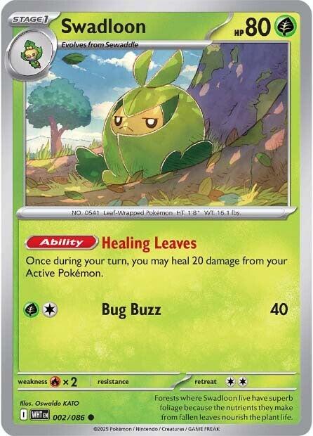 Swadloon (002/086) [Scarlet & Violet: White Flare] | Gear Gaming Fayetteville