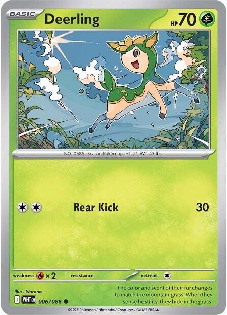 Deerling (006/086) [Scarlet & Violet: White Flare] | Gear Gaming Fayetteville