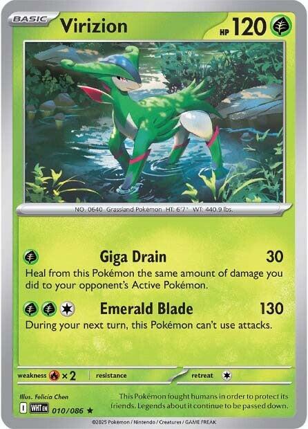 Virizion (010/086) [Scarlet & Violet: White Flare] | Gear Gaming Fayetteville