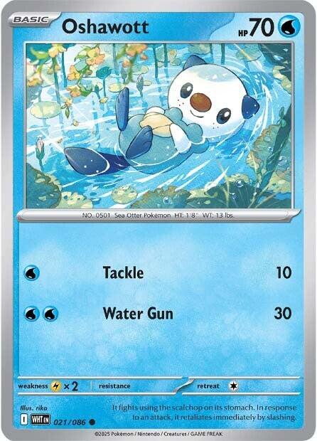 Oshawott (021/086) [Scarlet & Violet: White Flare] | Gear Gaming Fayetteville