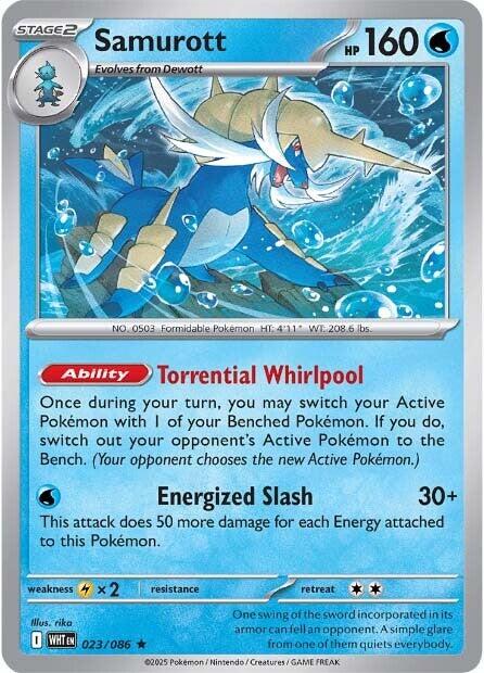 Samurott (023/086) [Scarlet & Violet: White Flare] | Gear Gaming Fayetteville