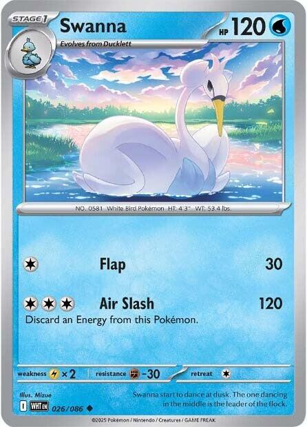Swanna (026/086) [Scarlet & Violet: White Flare] | Gear Gaming Fayetteville