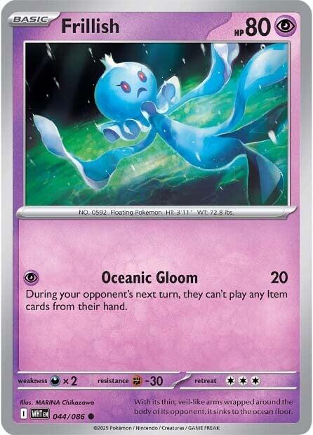 Frillish (044/086) [Scarlet & Violet: White Flare] | Gear Gaming Fayetteville