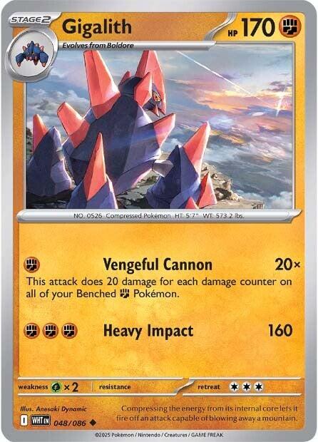 Gigalith (048/086) [Scarlet & Violet: White Flare] | Gear Gaming Fayetteville