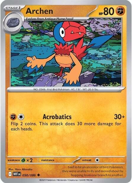 Archen (050/086) [Scarlet & Violet: White Flare] | Gear Gaming Fayetteville