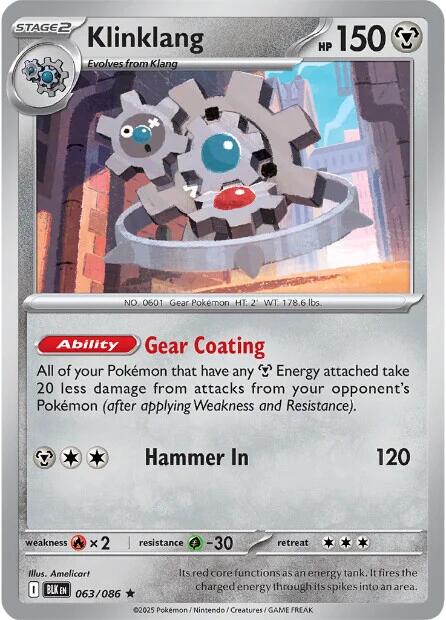 Klinklang (063/086) [Scarlet & Violet: Black Bolt] | Gear Gaming Fayetteville