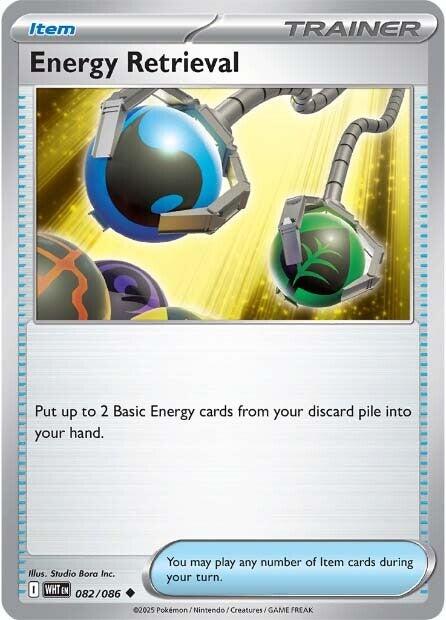 Energy Retrieval (082/086) [Scarlet & Violet: White Flare] | Gear Gaming Fayetteville