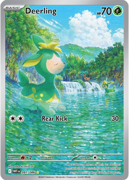 Deerling (091/086) [Scarlet & Violet: White Flare] | Gear Gaming Fayetteville