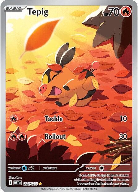 Tepig (096/086) [Scarlet & Violet: White Flare] | Gear Gaming Fayetteville