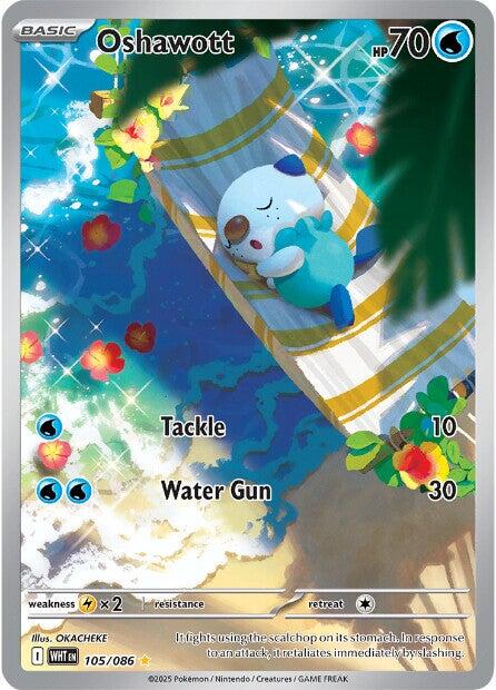 Oshawott (105/086) [Scarlet & Violet: White Flare] | Gear Gaming Fayetteville
