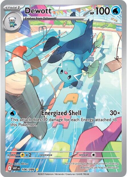 Dewott (106/086) [Scarlet & Violet: White Flare] | Gear Gaming Fayetteville