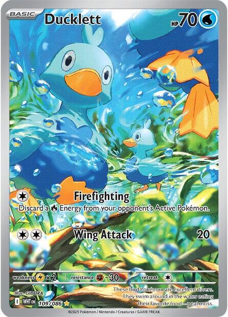 Ducklett (109/086) [Scarlet & Violet: White Flare] | Gear Gaming Fayetteville