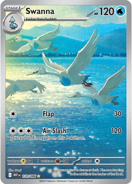 Swanna (110/086) [Scarlet & Violet: White Flare] | Gear Gaming Fayetteville