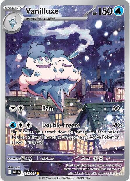 Vanilluxe (113/086) [Scarlet & Violet: White Flare] | Gear Gaming Fayetteville