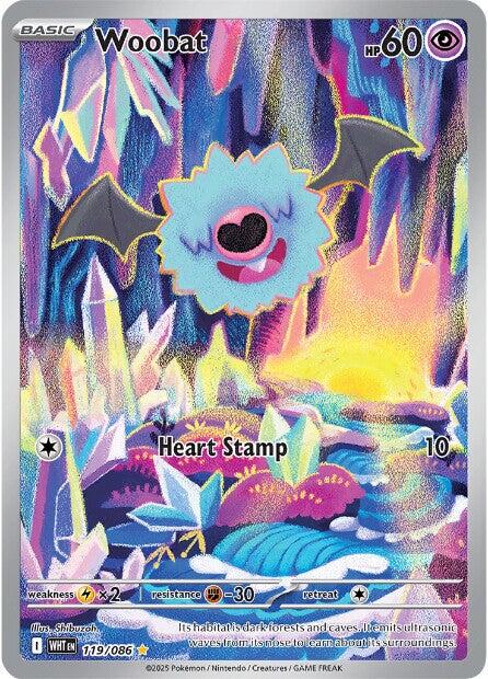 Woobat (119/086) [Scarlet & Violet: White Flare] | Gear Gaming Fayetteville
