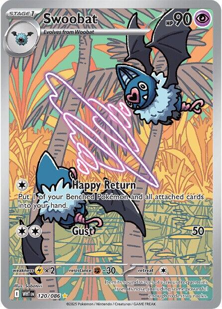 Swoobat (120/086) [Scarlet & Violet: White Flare] | Gear Gaming Fayetteville