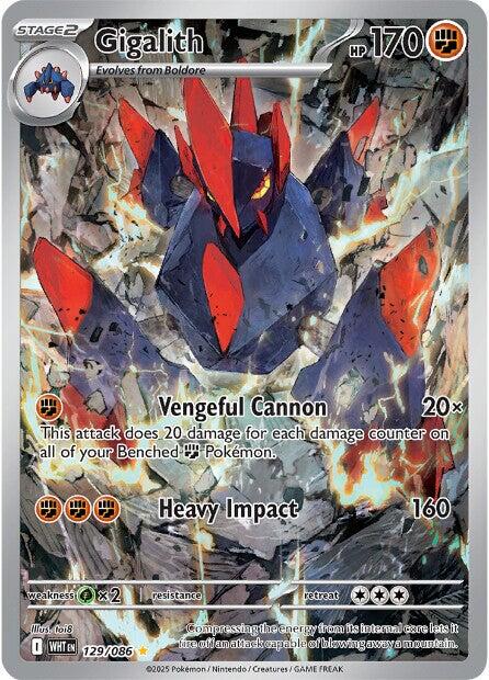 Gigalith (129/086) [Scarlet & Violet: White Flare] | Gear Gaming Fayetteville