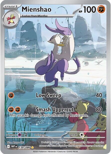 Mienshao (134/086) [Scarlet & Violet: White Flare] | Gear Gaming Fayetteville