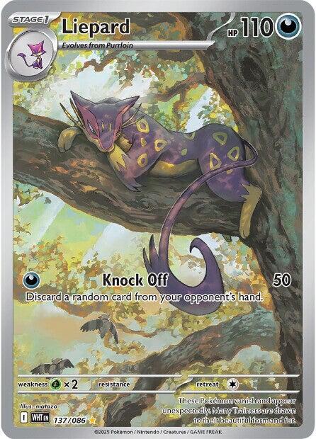 Liepard (137/086) [Scarlet & Violet: White Flare] | Gear Gaming Fayetteville