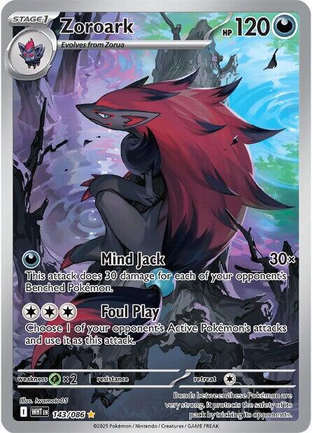 Zoroark (143/086) [Scarlet & Violet: White Flare] | Gear Gaming Fayetteville