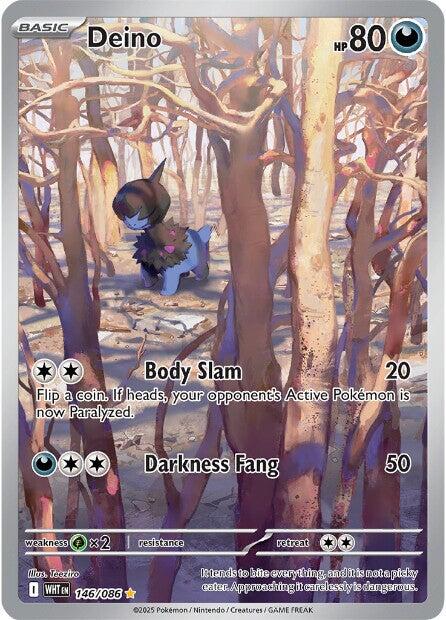 Deino (146/086) [Scarlet & Violet: White Flare] | Gear Gaming Fayetteville