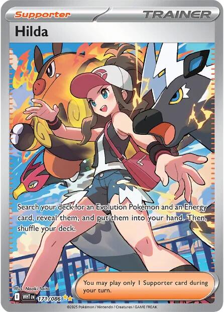 Hilda (171/086) [Scarlet & Violet: White Flare] | Gear Gaming Fayetteville