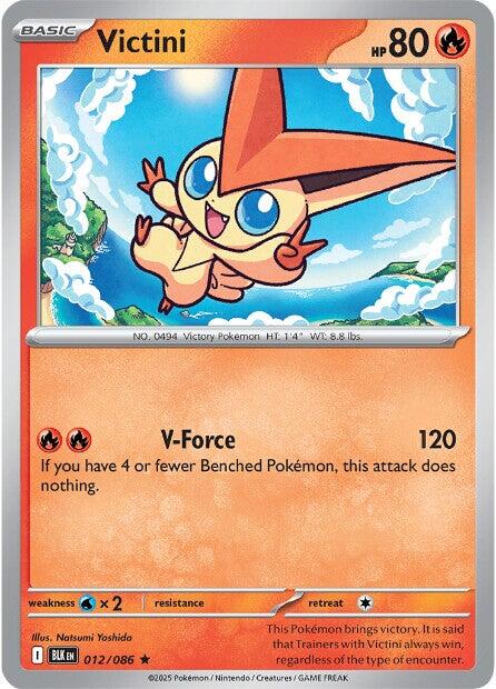 Victini (012/086) [Scarlet & Violet: Black Bolt] | Gear Gaming Fayetteville