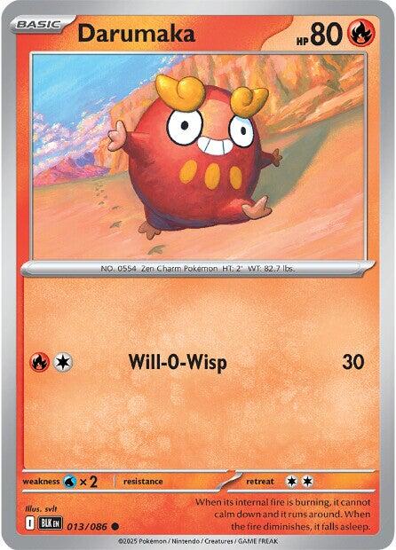 Darumaka (013/086) [Scarlet & Violet: Black Bolt] | Gear Gaming Fayetteville