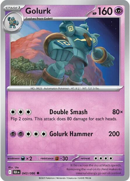 Golurk (043/086) [Scarlet & Violet: Black Bolt] | Gear Gaming Fayetteville