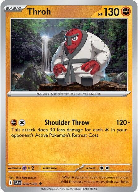 Throh (050/086) [Scarlet & Violet: Black Bolt] | Gear Gaming Fayetteville