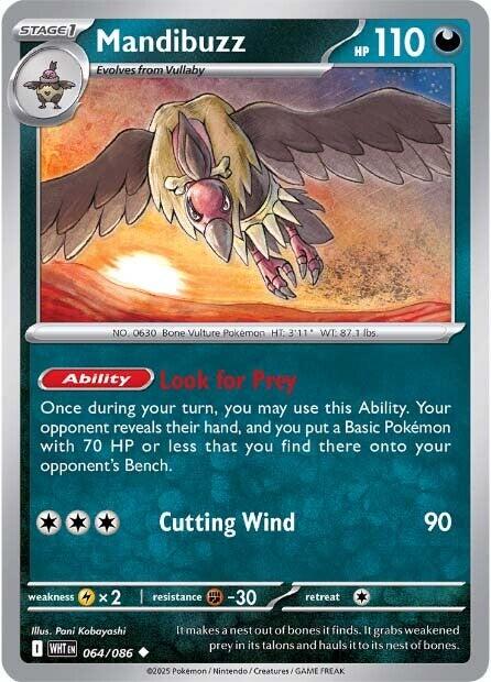 Mandibuzz (064/086) [Scarlet & Violet: White Flare] | Gear Gaming Fayetteville