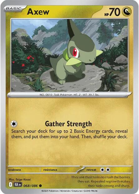 Axew (068/086) [Scarlet & Violet: Black Bolt] | Gear Gaming Fayetteville