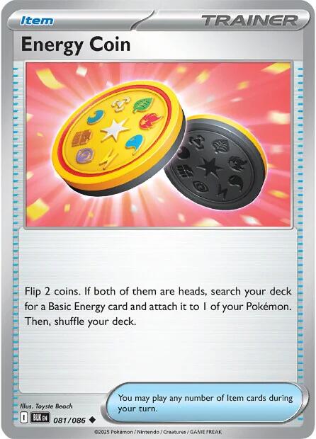 Energy Coin (081/086) [Scarlet & Violet: Black Bolt] | Gear Gaming Fayetteville