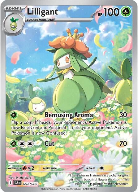 Lilligant (092/086) [Scarlet & Violet: Black Bolt] | Gear Gaming Fayetteville