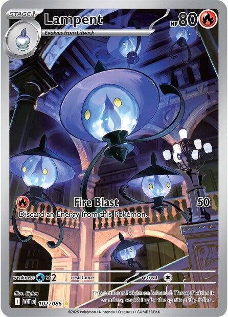 Lampent (102/086) [Scarlet & Violet: White Flare] | Gear Gaming Fayetteville