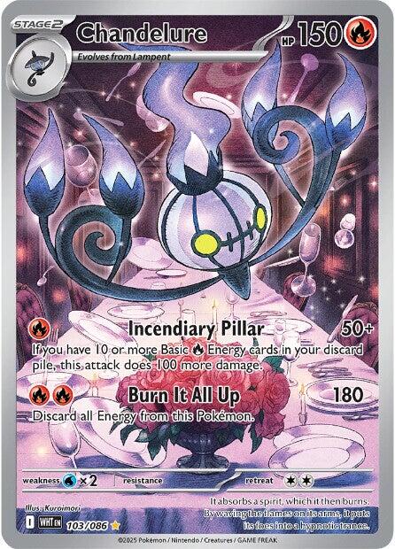 Chandelure (103/086) [Scarlet & Violet: White Flare] | Gear Gaming Fayetteville