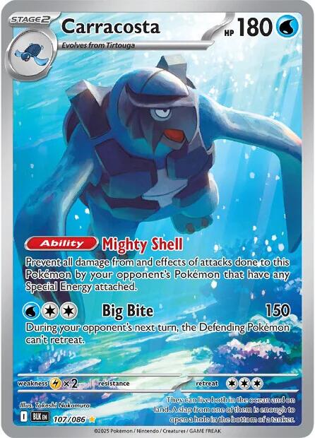 Carracosta (107/086) [Scarlet & Violet: Black Bolt] | Gear Gaming Fayetteville