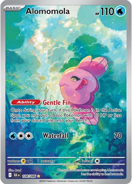 Alomomola (108/086) [Scarlet & Violet: Black Bolt] | Gear Gaming Fayetteville