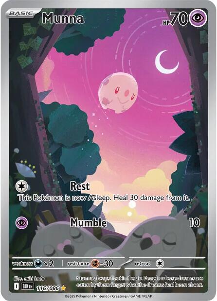 Munna (116/086) [Scarlet & Violet: Black Bolt] | Gear Gaming Fayetteville