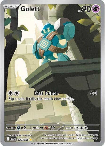 Golett (122/086) [Scarlet & Violet: Black Bolt] | Gear Gaming Fayetteville