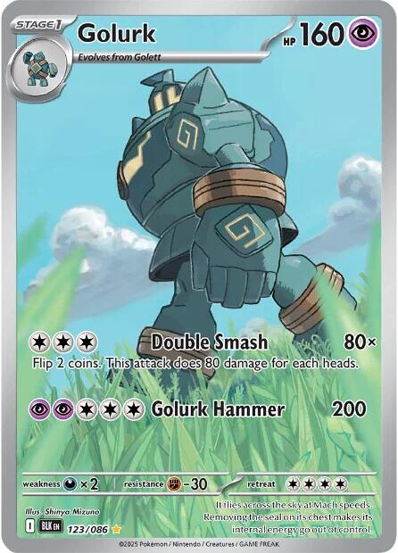 Golurk (123/086) [Scarlet & Violet: Black Bolt] | Gear Gaming Fayetteville