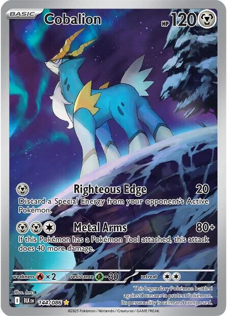 Cobalion (144/086) [Scarlet & Violet: Black Bolt] | Gear Gaming Fayetteville