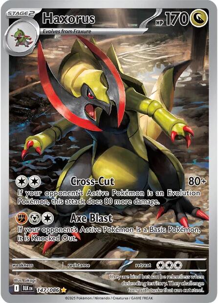 Haxorus (147/086) [Scarlet & Violet: Black Bolt] | Gear Gaming Fayetteville