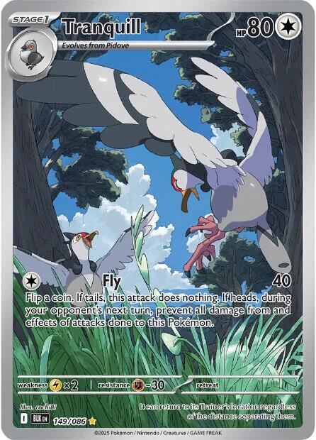Tranquill (149/086) [Scarlet & Violet: Black Bolt] | Gear Gaming Fayetteville