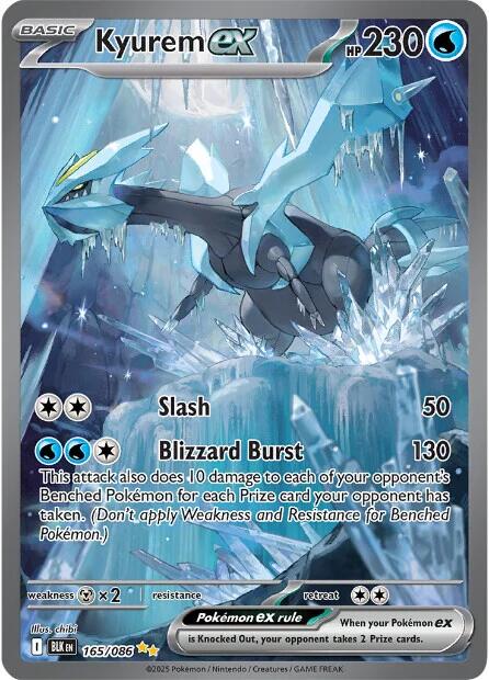 Kyurem ex (165/086) [Scarlet & Violet: Black Bolt] | Gear Gaming Fayetteville