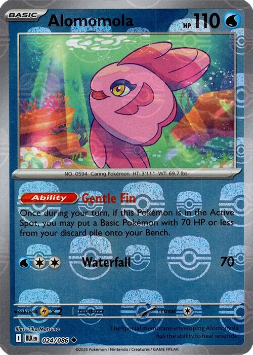 Alomomola (024/086) (Master Ball Pattern) [Scarlet & Violet: Black Bolt] | Gear Gaming Fayetteville