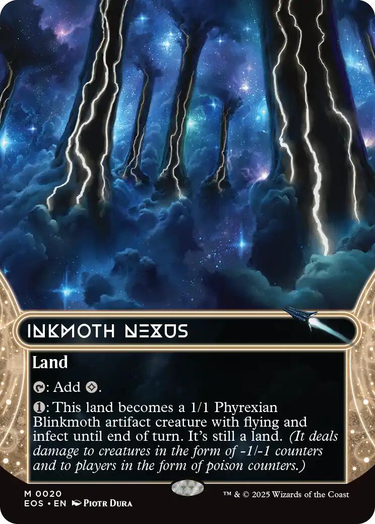Inkmoth Nexus (0020) (Borderless) [Edge of Eternities: Stellar Sights] | Gear Gaming Fayetteville