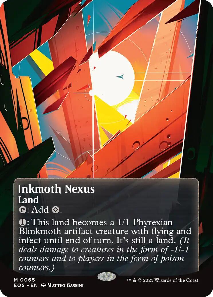 Inkmoth Nexus (0065) (Borderless) [Edge of Eternities: Stellar Sights] | Gear Gaming Fayetteville