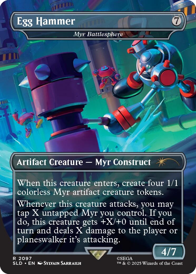 Egg Hammer - Myr Battlesphere [Secret Lair Drop Series] | Gear Gaming Fayetteville